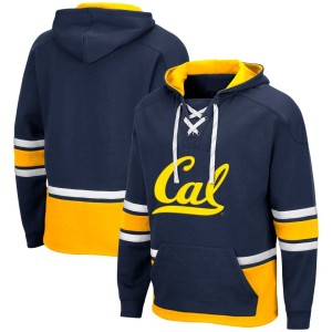 Cal Bears Colosseum Lace Up 3.0 Pullover Hoodie - Navy