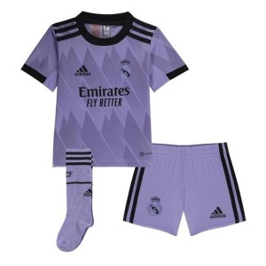 22/23 Youth Real Madrid Away Jersey Kids Kit