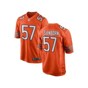 Jack Sanborn Chicago Bears Nike Youth Alternate Game Jersey - Orange