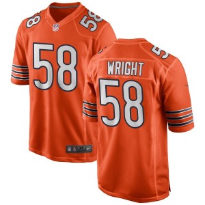Darnell Wright Chicago Bears Nike Alternate Game Jersey - Orange