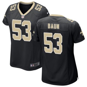 Zack Baun New Orleans Saints Nike Women's Game Jersey - Black