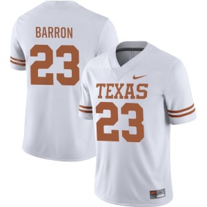 Jahdae Barron Texas Longhorns Nike NIL Replica Football Jersey - White
