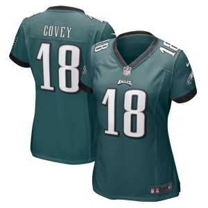Britain Covey Philadelphia Eagles Nike Women's Home Game Player Jersey - Midnight Green