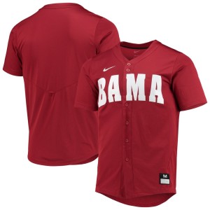 Alabama Crimson Tide Nike Replica Baseball Jersey - Crimson