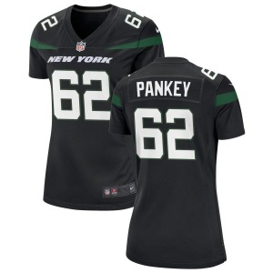 Adam Pankey New York Jets Nike Women's Alternate Game Jersey - Stealth Black