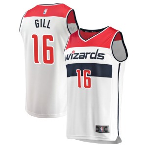 Anthony Gill Washington Wizards Fanatics Branded Fast Break Replica Jersey - Association Edition - White