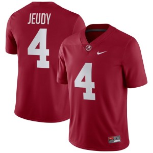 Men's Nike Jerry Jeudy Crimson Alabama Crimson Tide Player Game Jersey