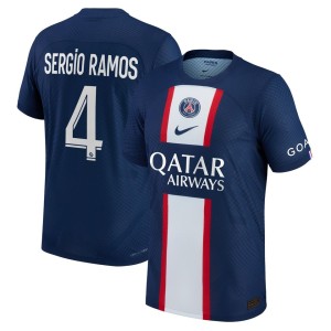 Sergio Ramos Paris Saint-Germain Nike 2022/23 Home Authentic Player Jersey - Blue