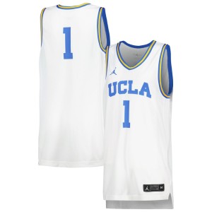#1 UCLA Bruins Jordan Brand Unisex Women's Basketball Replica Jersey - White
