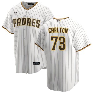 Drew Carlton San Diego Padres Nike Home Replica Jersey - White