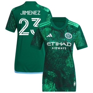 Jonathan Jimenez  New York City FC adidas Women's 2023 The Parks Replica Jersey - Green