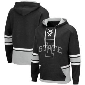 Iowa State Cyclones Colosseum Lace Up 3.0 Pullover Hoodie - Black