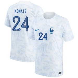 France Ibrahima Konate Away Jersey 2022 World Cup Kit