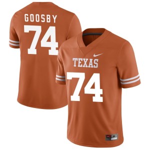 Trevor Goosby Texas Longhorns Nike NIL Replica Football Jersey - Texas Orange