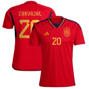 Daniel Carvajal Spain National Team adidas 2022/23 Home Replica Jersey - Red