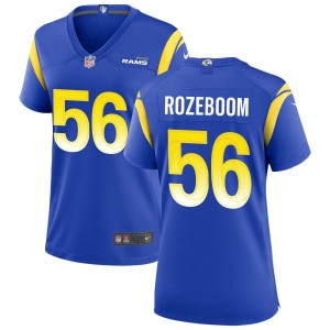 Christian Rozeboom Nike Los Angeles Rams Women's Game Jersey - Royal