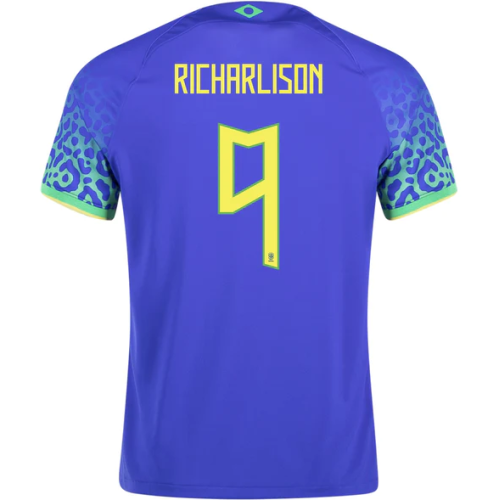 Brazil Richarlison Away Jersey 2022 World Cup Kit