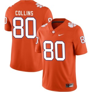 Beaux Collins Clemson Tigers Nike NIL Replica Football Jersey - Orange