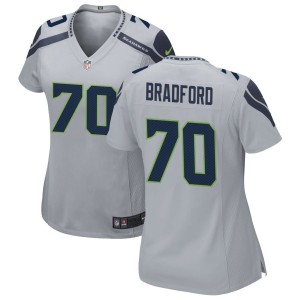 Anthony Bradford Seattle Seahawks Nike Women's Alternate Game Jersey - Gray