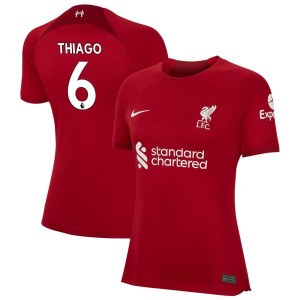 Thiago Alcantara Thiago Liverpool Nike Women's 2022/23 Home Replica Jersey - Red