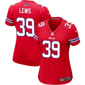 Cam Lewis Buffalo Bills Nike Women's Alternate Game Jersey - Red