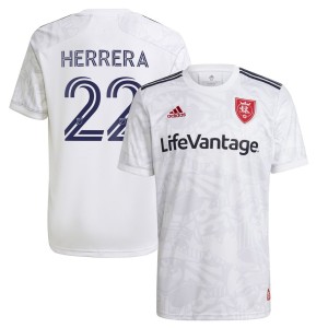 Aaron Herrera Real Salt Lake adidas 2021 The Supporter's Secondary Replica Player Jersey - White