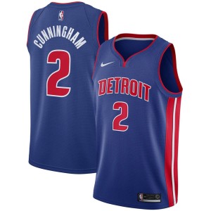 Youth Detroit Pistons Cade Cunningham Icon Edition Jersey - Blue