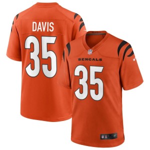 Jalen Davis Cincinnati Bengals Nike Alternate Game Jersey - Orange