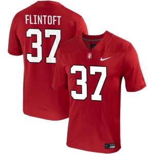 Aidan Flintoft Stanford Cardinal Nike NIL Replica Football Jersey - Cardinal
