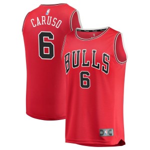 Alex Caruso Chicago Bulls Fanatics Branded Fast Break Replica Jersey Red - Icon Edition