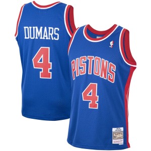 Joe Dumars Detroit Pistons Mitchell & Ness Hardwood Classics Swingman Jersey - Blue