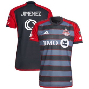 Jesus Jimenez Toronto FC adidas 2023 Club Kit Authentic Jersey - Gray