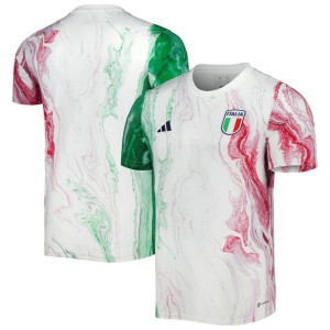 Italy National Team adidas 2023 Pre-Match Top - Green/White