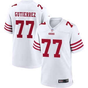 Alfredo Gutierrez San Francisco 49ers Nike Game Player Jersey - White