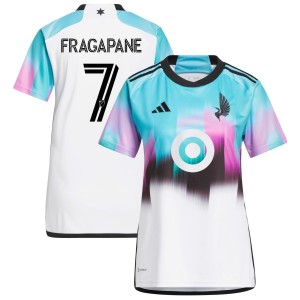 Franco Fragapane Minnesota United FC adidas Women's 2023 The Northern Lights Kit Replica Jersey - White
