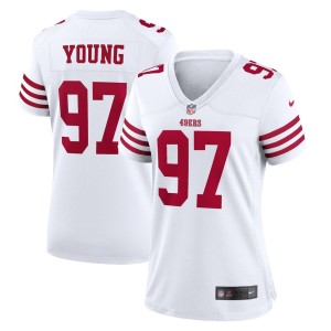 Bryant Young San Francisco 49ers Nike Women's Retired Player Game Jersey - White