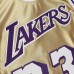 75th Gold Swingman Kareem Abdul-Jabbar Los Angeles Lakers 1983 Jersey