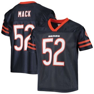 Youth Khalil Mack Navy Chicago Bears Team Replica Jersey