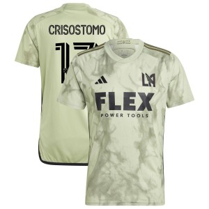 Daniel Crisostomo LAFC adidas 2023 Smokescreen Replica Jersey - Green