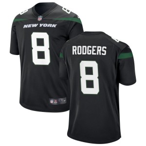 Aaron Rodgers New York Jets Nike Youth Game Jersey - Black