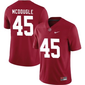 Caleb McDougle Alabama Crimson Tide Nike NIL Replica Football Jersey - Crimson