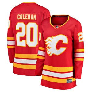 Blake Coleman Calgary Flames Fanatics Branded Women's Home Breakaway Player Jersey - Red