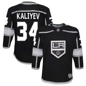 Arthur Kaliyev Los Angeles Kings Youth Home Replica Jersey - Black