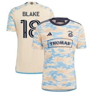 Andre Blake Philadelphia Union adidas 2023 For Philly Replica Jersey - Tan