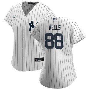 Austin Wells New York Yankees Nike Women's Home Replica Jersey - White