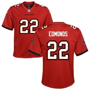 Chase Edmonds Nike Tampa Bay Buccaneers Youth Game Jersey - Red