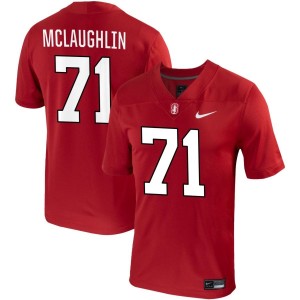 Connor McLaughlin Stanford Cardinal Nike NIL Replica Football Jersey - Cardinal