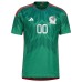 Mexico National Team adidas 2022/23 Home Authentic Custom Jersey - Green