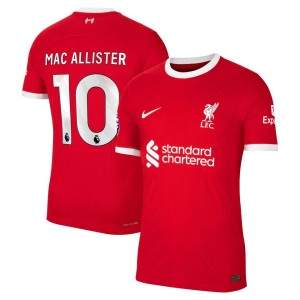 Alexis Mac Allister Liverpool Nike 2023/24 Home Authentic Player Jersey - Red