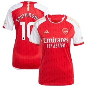 Emile Smith Rowe Arsenal adidas Women's 2023/24 Home Replica Player Jersey - Red